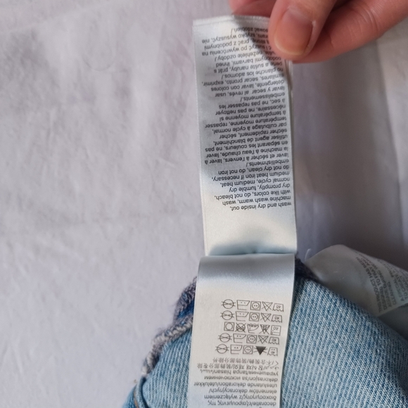 VTG TOMMY HILFIGER Trucker Sydney Tape Light Jacket Women's Sz M Capsule Spring - Picture 10 of 12